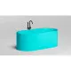 Ванна из литьевого мрамора Salini S-Stone Perla 1049201MF 170x80 см, отдельностоящая, покраска по RAL матовый полностью
