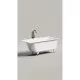Ванна из литьевого мрамора Salini S-Stone Cascata 105021M 150x70 см, белый матовый