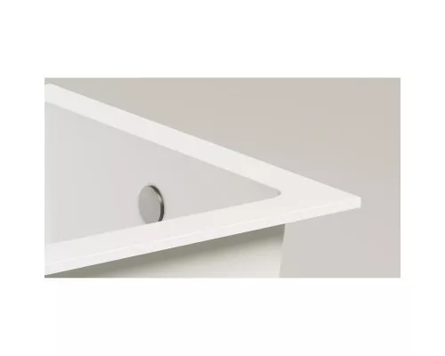 Ванна из литьевого мрамора Salini S-Stone Cascata 105021M 150x70 см, белый матовый