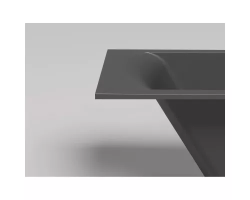 Ванна из литьевого мрамора Salini S-Sense Cascata 105011MF 150,3x70 см, покраска по RAL матовый полностью