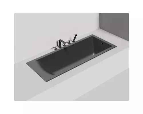 Ванна из литьевого мрамора Salini S-Sense Cascata 105011MF 150,3x70 см, покраска по RAL матовый полностью