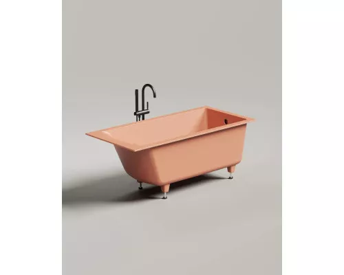 Ванна из литьевого мрамора Salini S-Sense Cascata 105011MF 150,3x70 см, покраска по RAL матовый полностью