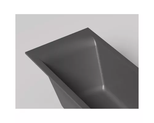 Ванна из литьевого мрамора Salini S-Sense Cascata Kit 105012GF 150,3x70 см, покраска по RAL глянец полностью