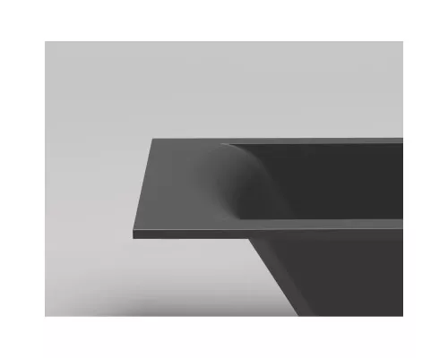 Ванна из литьевого мрамора Salini S-Sense Cascata Kit 105012MF 150,3x70 см, покраска по RAL матовый полностью