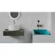Ванна из литьевого мрамора Salini S-Sense Cascata Kit 105012MF 150,3x70 см, покраска по RAL матовый полностью