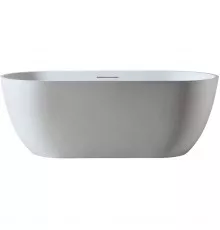 Ванна из литьевого мрамора AltroBagno Bruna AltroBagnoBruna090201White 170x75 см, отдельностоящая, белый