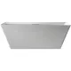 Ванна из литьевого мрамора AltroBagno Francesca AltroBagnoFrancesca090101White 170x75 см, отдельностоящая, белый