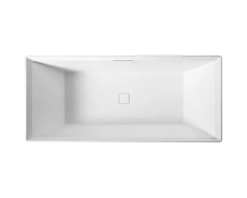 Ванна из литьевого мрамора AltroBagno Francesca AltroBagnoFrancesca090101White 170x75 см, отдельностоящая, белый