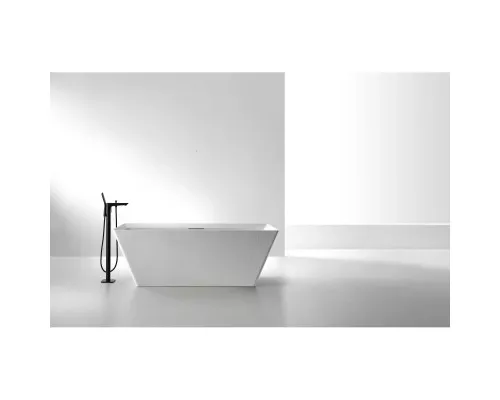 Ванна из литьевого мрамора AltroBagno Francesca AltroBagnoFrancesca090101White 170x75 см, отдельностоящая, белый