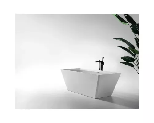 Ванна из литьевого мрамора AltroBagno Francesca AltroBagnoFrancesca090101White 170x75 см, отдельностоящая, белый