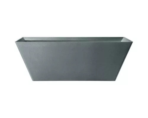 Ванна из литьевого мрамора AltroBagno Francesca AltroBagnoFrancesca090102GraniteGray 170x75 см, отдельностоящая, серый гранит