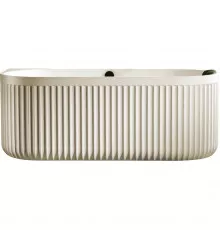 Ванна из литьевого мрамора AltroBagno Fabiana AltroBagnoFabiana090208Cream 170x80 см, отдельностоящая, кремовый