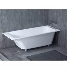 Ванна из литьевого мрамора 170x70 см Salini S-Sense Orlanda 102011G