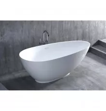 Ванна из литьевого мрамора 160x77 см Salini S-Sense Paola 101511G