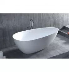 Ванна из литьевого мрамора 160x77 см Salini S-Sense Paola IN 101611G