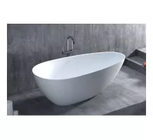 Ванна из литьевого мрамора 172x82 см Salini S-Sense Paola Basso 101612M