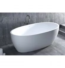 Ванна из литьевого мрамора 176x92 см Salini S-Sense Luce 100111M