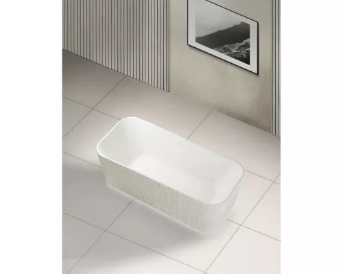 Заказать Ванна из литого мрамора 170х75 см Abber Stein AS9663 в магазине сантехники Santeh-Crystal.ru