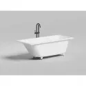 Ванна из литьевого мрамора Salini S-Stone Orlanda 102025M 160x70 см, белый матовый