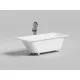 Ванна из литьевого мрамора Salini S-Stone Orlanda 102025M 160x70 см, белый матовый