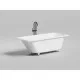 Ванна из литьевого мрамора Salini S-Stone Orlanda 102025M 160x70 см, белый матовый