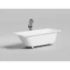 Ванна из литьевого мрамора Salini S-Stone Orlanda 102021M 170x70 см, белый матовый