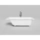 Ванна из литьевого мрамора Salini S-Stone Orlanda 102021M 170x70 см, белый матовый