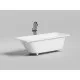 Ванна из литьевого мрамора Salini S-Stone Orlanda 102021M 170x70 см, белый матовый