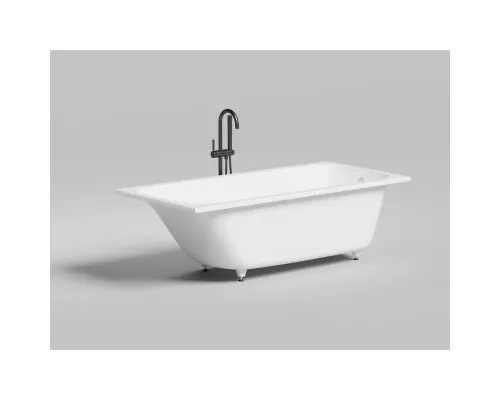 Ванна из литьевого мрамора Salini S-Stone Orlanda 102026M 170x80 см, белый матовый