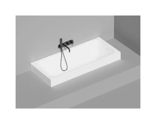 Ванна из литьевого мрамора Salini S-Sense Orlanda Kit 102115M 160x70 см, белый матовый