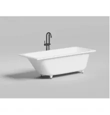 Ванна из литьевого мрамора Salini S-Stone Orlanda Kit 102121M 170x70 см, белый матовый