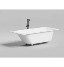 Ванна из литьевого мрамора 180x80 см Salini S-Sense Orlanda Kit 102112M