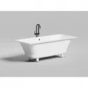 Ванна из литьевого мрамора Salini S-Sense Orlanda Axis 103213G 170x75 см, белый глянец