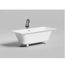Ванна из литьевого мрамора Salini S-Stone Orlanda Axis 103223M 170x75 см, белый матовый