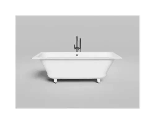 Ванна из литьевого мрамора Salini S-Stone Orlanda Axis 103223M 170x75 см, белый матовый
