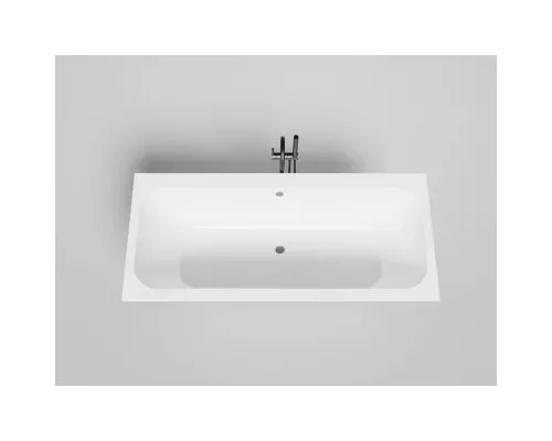 Ванна из литьевого мрамора Salini S-Stone Orlanda Axis 103222M 180,4x80 см, белый матовый