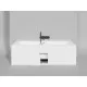 Купить Ванна из литьевого мрамора 191,1x80,5 см Salini S-Sense Orlanda Axis 103211G в магазине сантехники Santeh-Crystal.ru