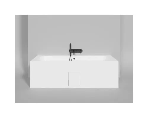 Ванна из литьевого мрамора Salini S-Stone Orlanda Axis 103221M 191,1x80,5 см, белый матовый
