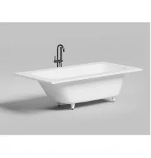Ванна из литьевого мрамора Salini S-Sense Orlanda Kit Plus 102114M 189x99 см, белый матовый