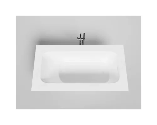 Ванна из литьевого мрамора Salini S-Stone Orlanda Kit Plus 102124M 189x99 см, белый матовый