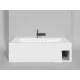 Заказать Ванна из литьевого мрамора 170x70 см Salini S-Sense Ornella 102313G в магазине сантехники Santeh-Crystal.ru