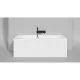 Ванна из литьевого мрамора Salini S-Stone Ornella 102321M 170x75 см, белый матовый