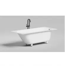 Ванна из литьевого мрамора Salini S-Stone Ornella 102321M 170x75 см, белый матовый