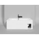 Приобрести Ванна из литьевого мрамора 170x80 см Salini S-Sense Ornella 102314G в магазине сантехники Santeh-Crystal.ru