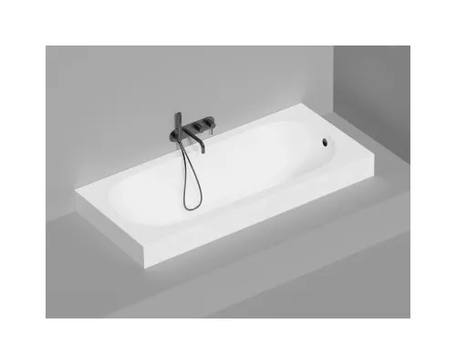 Ванна из литьевого мрамора Salini S-Stone Ornella 102322M 180x80 см, белый матовый