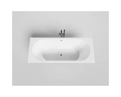 Ванна из литьевого мрамора Salini S-Stone Ornella Axis 104623M 170x70 см, белый матовый