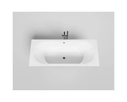 Ванна из литьевого мрамора Salini S-Stone Ornella Axis 104623M 170x70 см, белый матовый