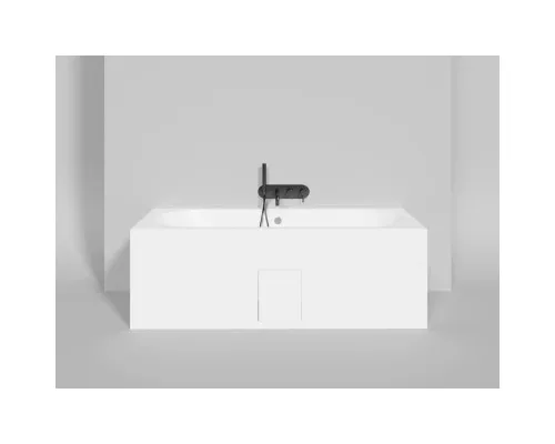 Ванна из литьевого мрамора Salini S-Stone Ornella Axis 103423M 170,5x75,5 см, белый матовый