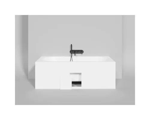 Ванна из литьевого мрамора Salini S-Stone Ornella Axis 103423M 170,5x75,5 см, белый матовый