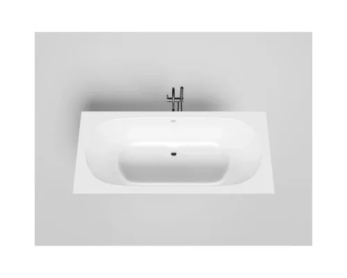 Ванна из литьевого мрамора Salini S-Stone Ornella Axis 103421M 180x80 см, белый матовый